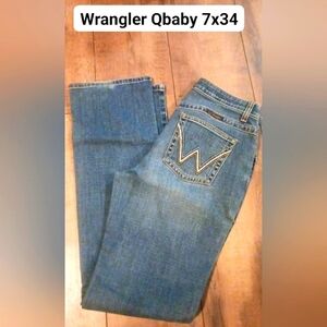 Wrangler Qbaby Women's Blue Jeans